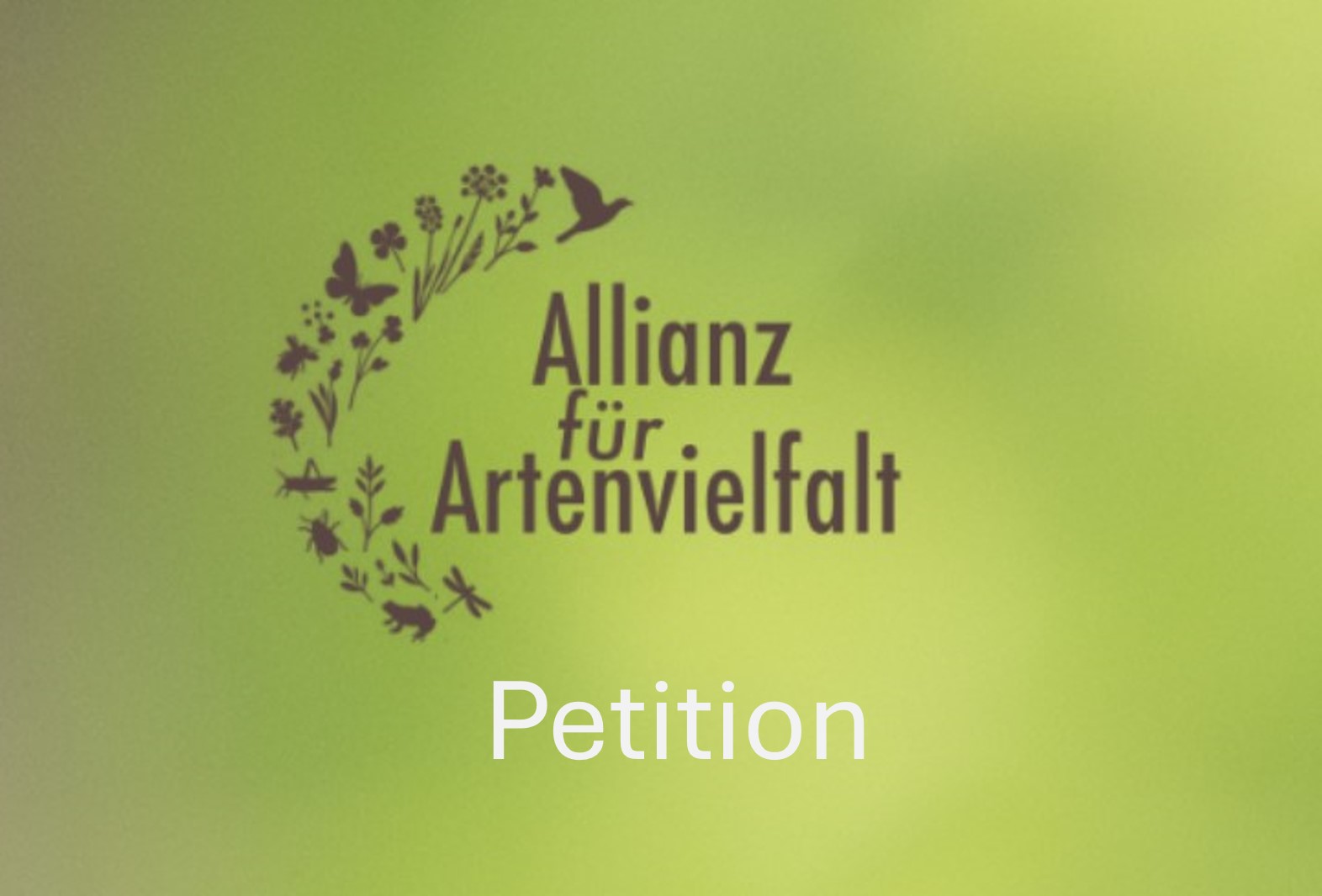 Petition für Artenvielfalt